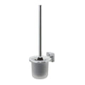 Tiger Onu Toilet Brush and Holder | Chrome Stainless Steel Wall Mounted