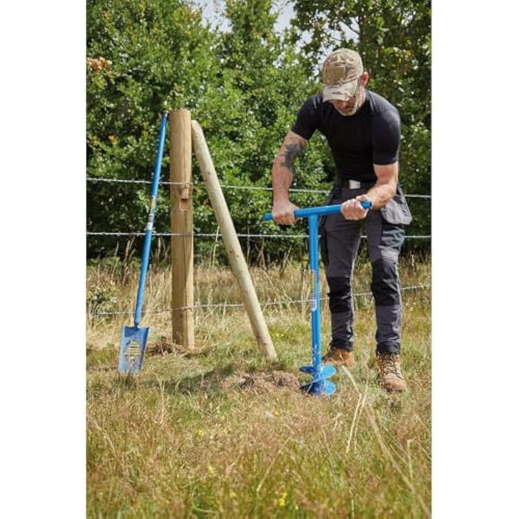 Draper Fence Post Auger | 150mm Tubular Steel Manual Post Hole Digger