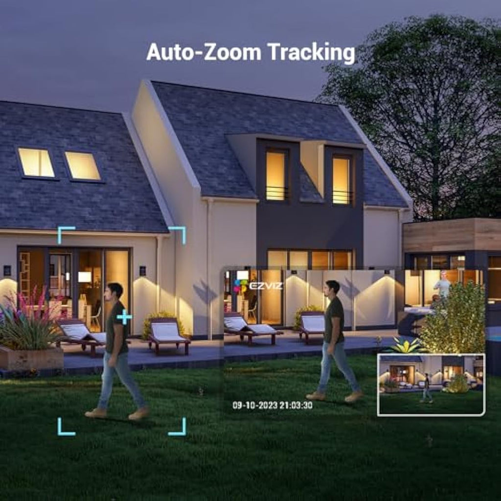 EZVIZ C8c 3K Outdoor WiFi Security Camera | 360° PTZ & Color Night Vision