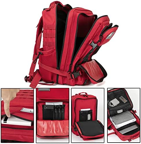 Jolof Store Military Tactical Backpack – Molle Hiking Rucksack 45L