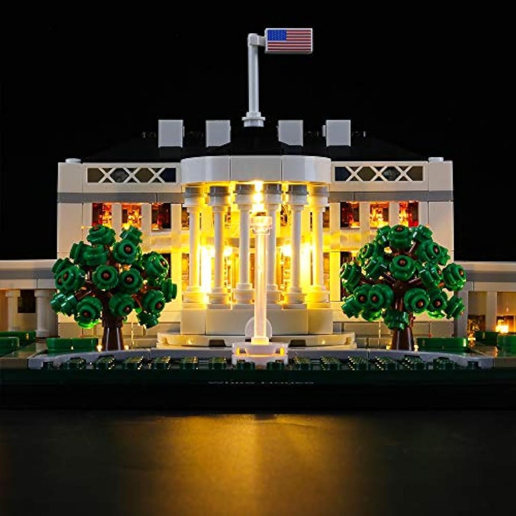 Lightailing LED Light Kit for Lego Architecture White House 21054