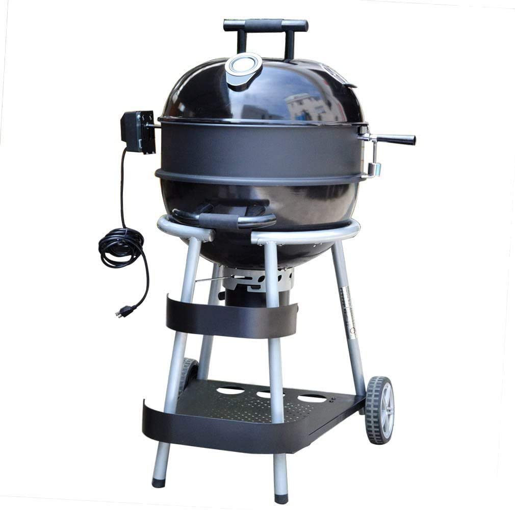 Onlyfire BRK-6025 Rotisserie Ring Kit for 57cm Kettle Grills with Motor