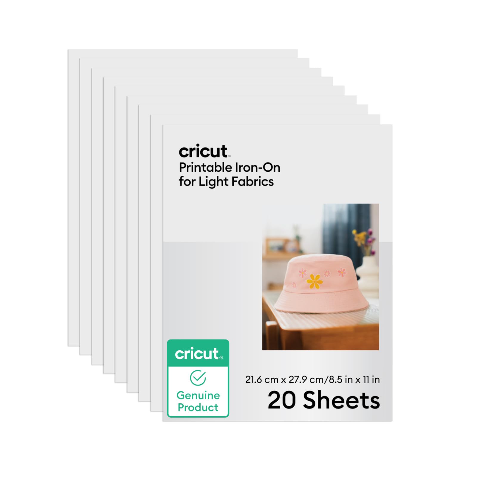 Printable Heat Transfer Vinyl - 20 Sheets A4 for Inkjet