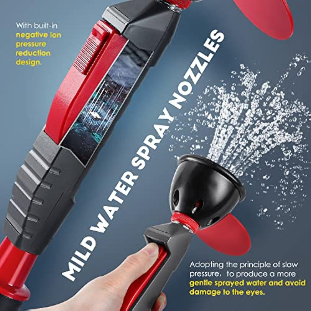 CGOLDENWALL Handheld Emergency Eyewash Station | Single Head Unit