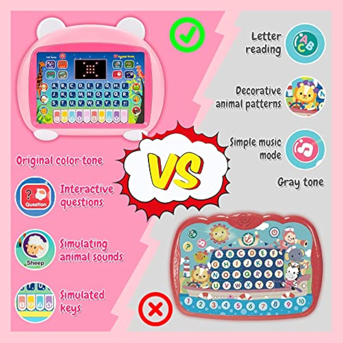 Jolof Store Interactive Learning Tablet – Educational Toy for Toddlers