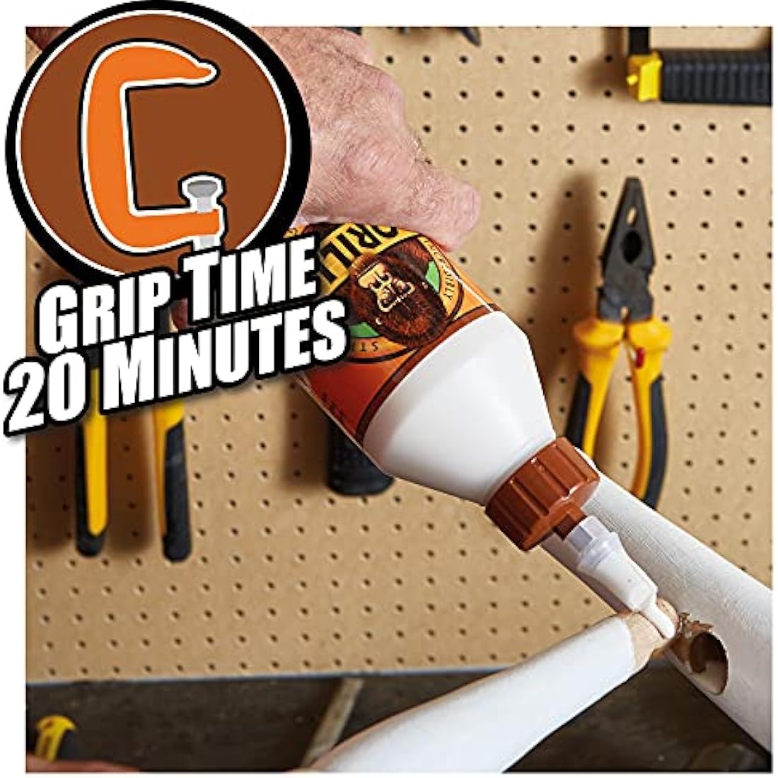 Gorilla Wood Glue 1L – High Strength Adhesive for Carpentry and Woodworking