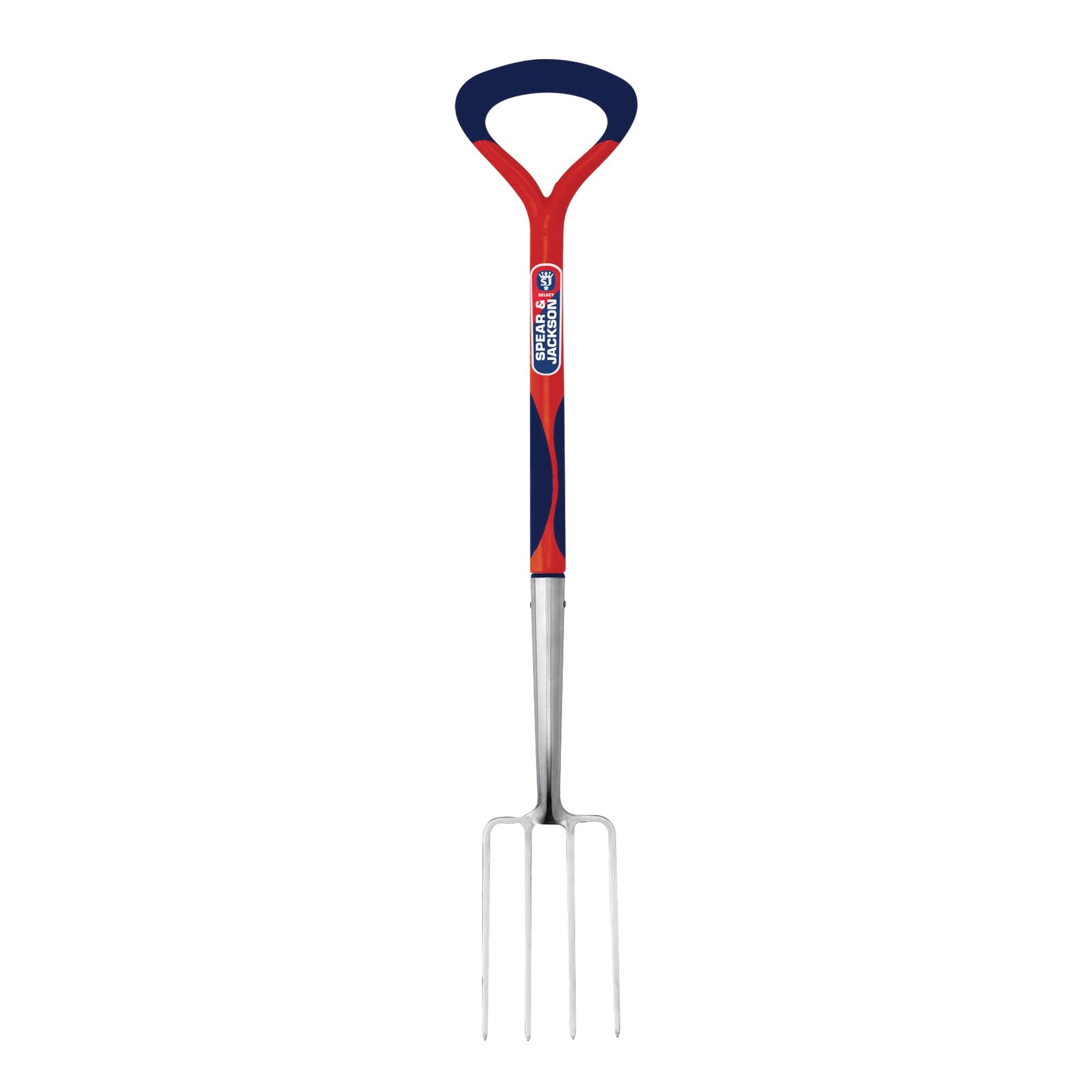 Spear & Jackson Select Stainless Steel Border Fork – Blue Garden Tool
