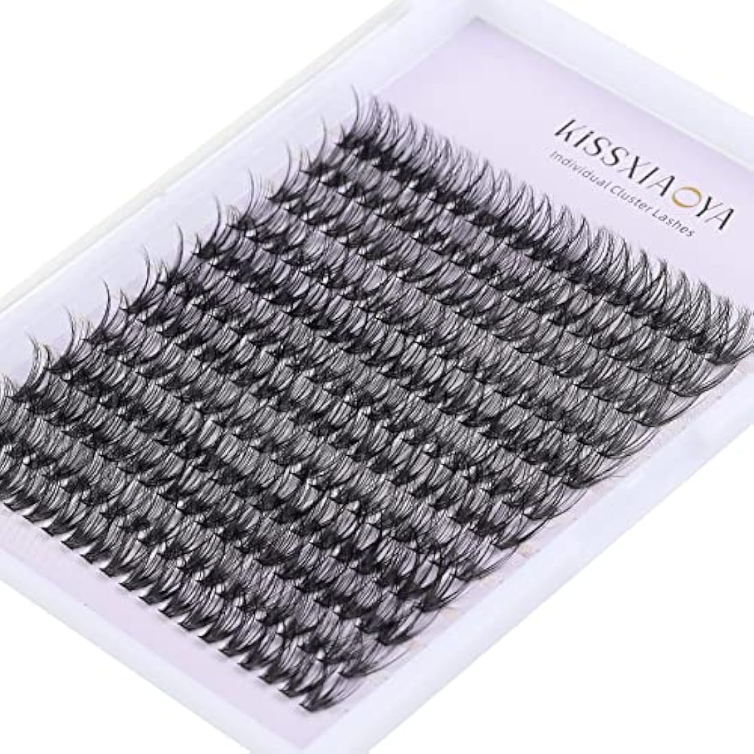 Jolof Store 240pcs 40D Cluster Eyelash Extensions | D Curl 15mm DIY Lashes