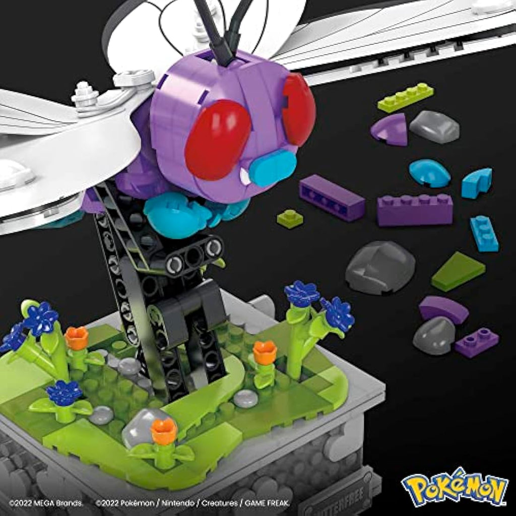 Mega Pokémon Smettbo Beweglicher Bausatz – Sammlerstück Display Modell