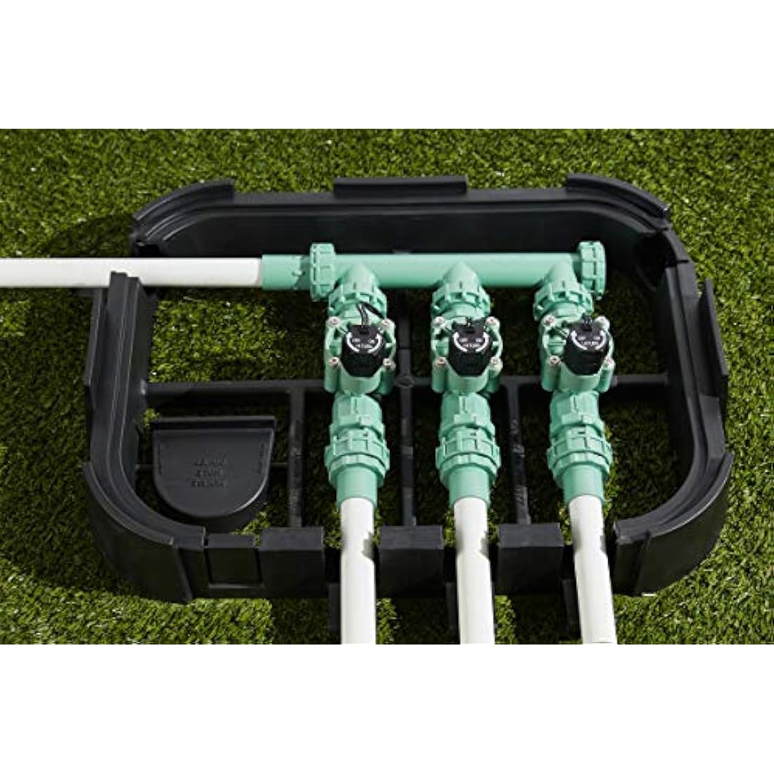 Orbit 57253 3-Valve Irrigation Manifold with L-Series Solenoids