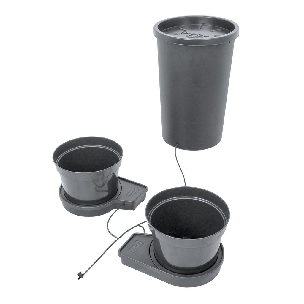 PLANT IT GoGro Automatic Watering System | 2 Plant Kit with 15L Pots