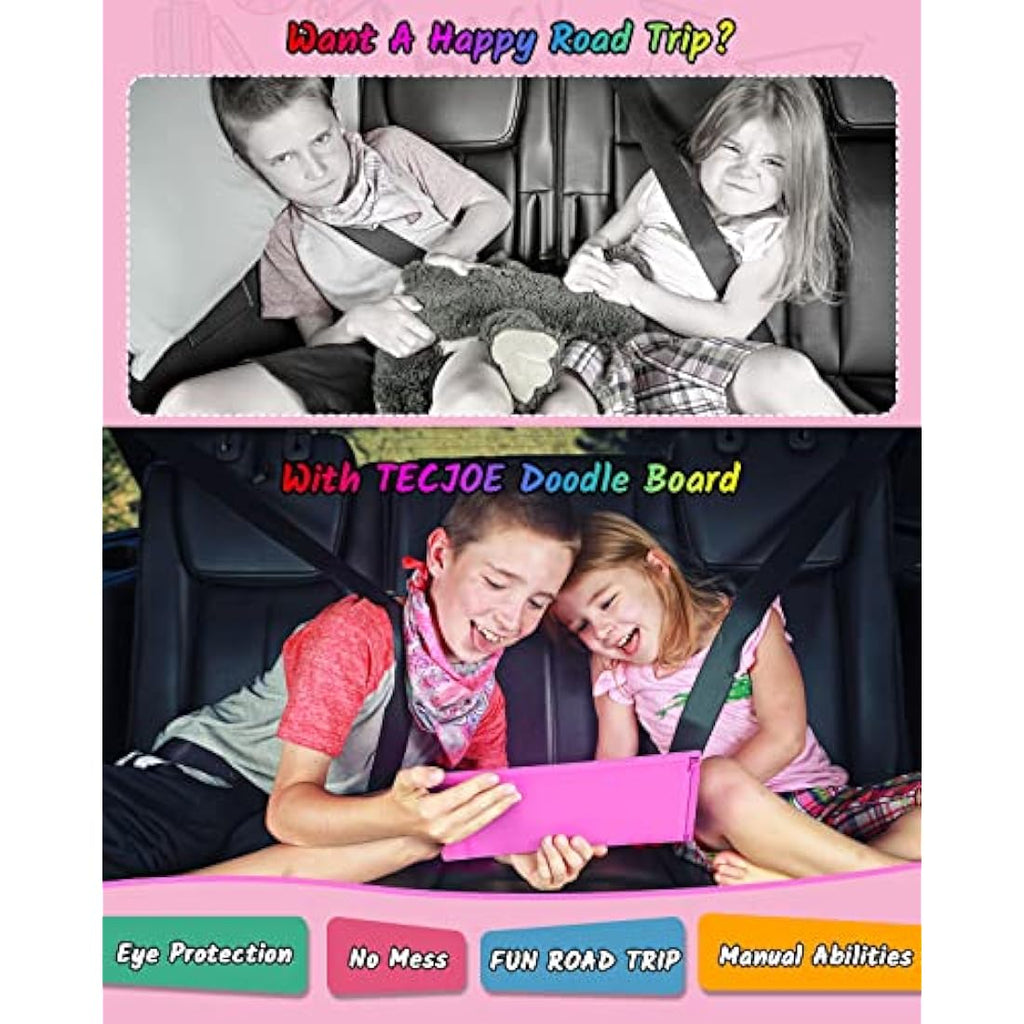 TECJOE 2-Pack LCD Writing Tablet | 8.5 Inch Colorful Doodle Board for Kids