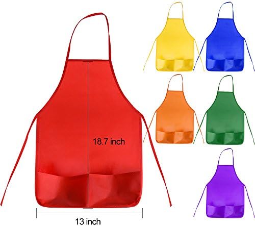 Kids Art Apron | Waterproof Painting Smocks with Pockets