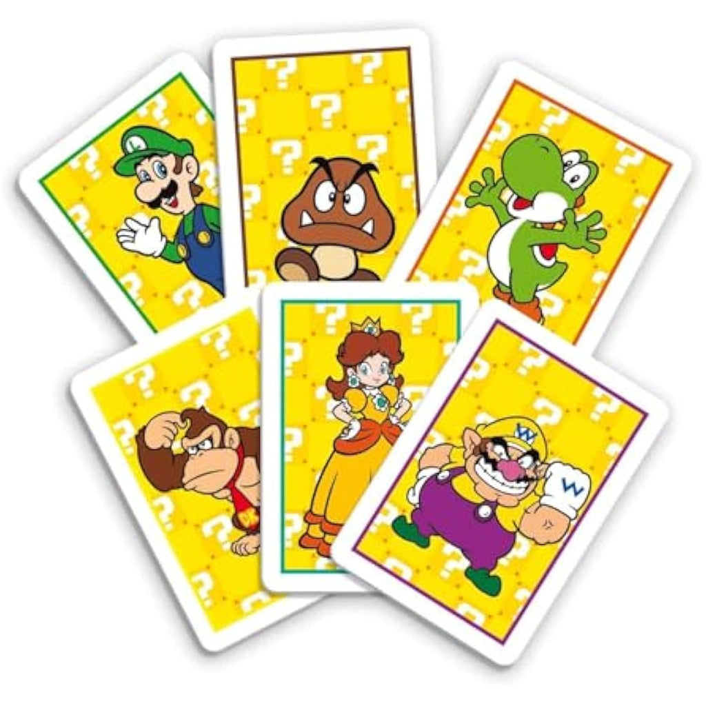 Winning Moves Super Mario Top Trumps Match Board Game – Ages 4+