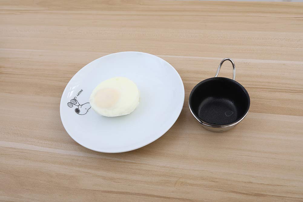 Jolof Store Stainless Steel Egg Poacher Pan - 4 Cup Induction Cookware