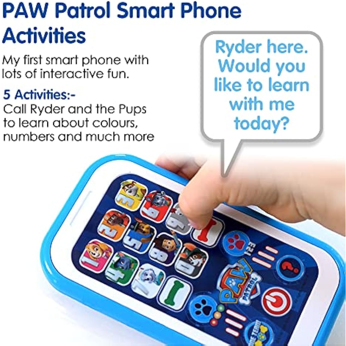 Paw Patrol My First Smart Phone – Interactive Educational Toy for Kids