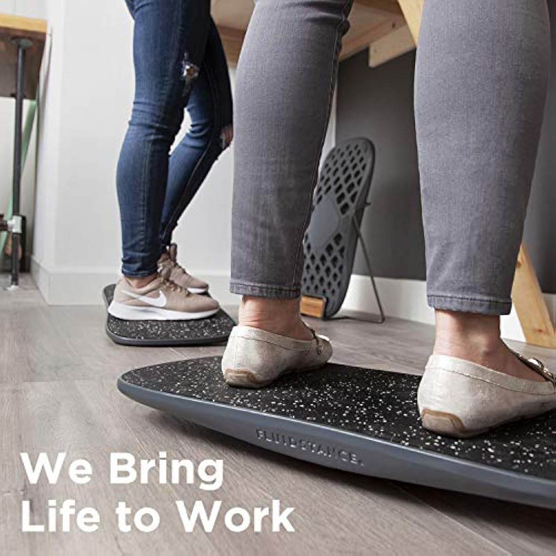 FluidStance The Plane Balance Board – Eco-Friendly Standing Desk Accessory