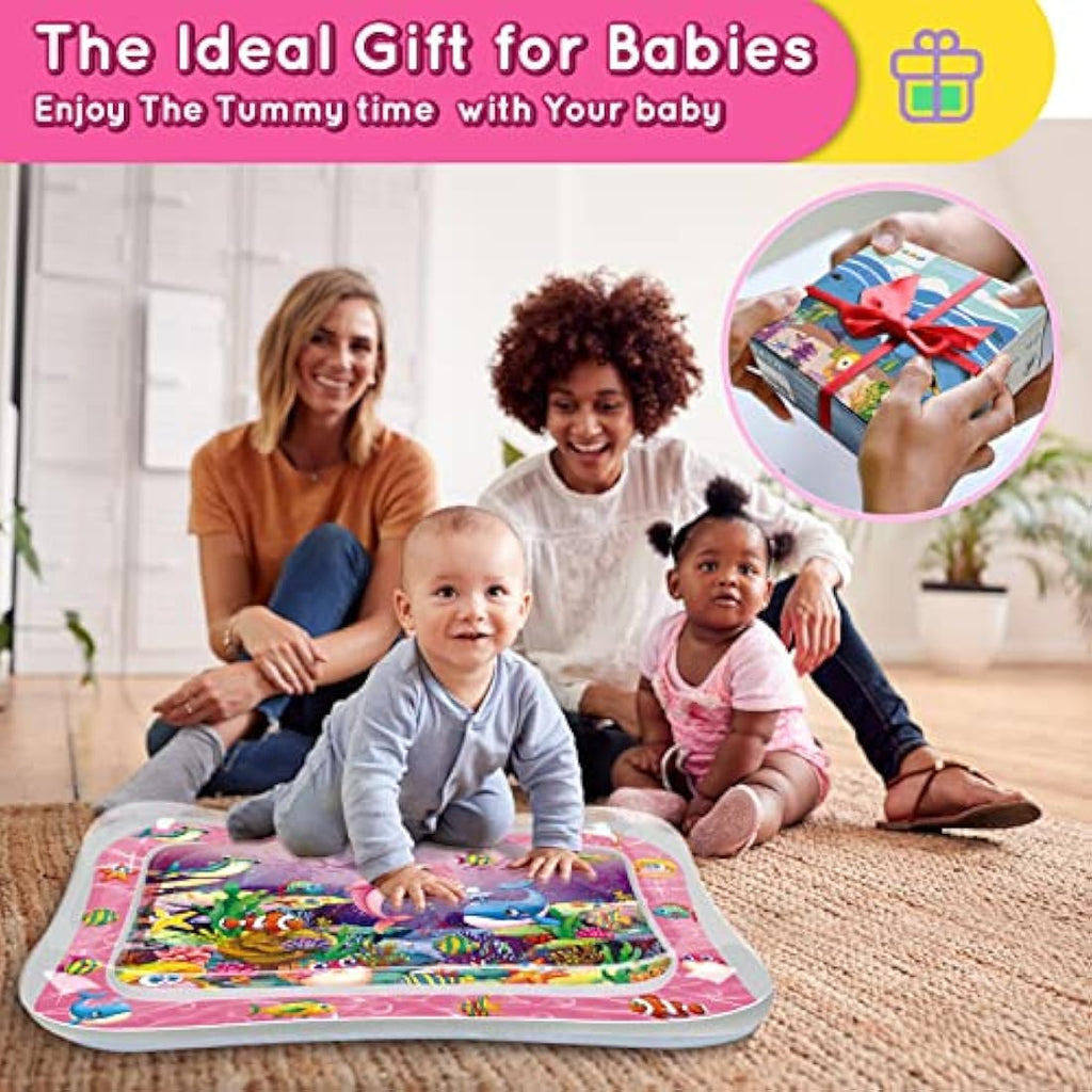 Infinno Tummy Time Baby Water Mat – Multicoloured Sensory Play Mat