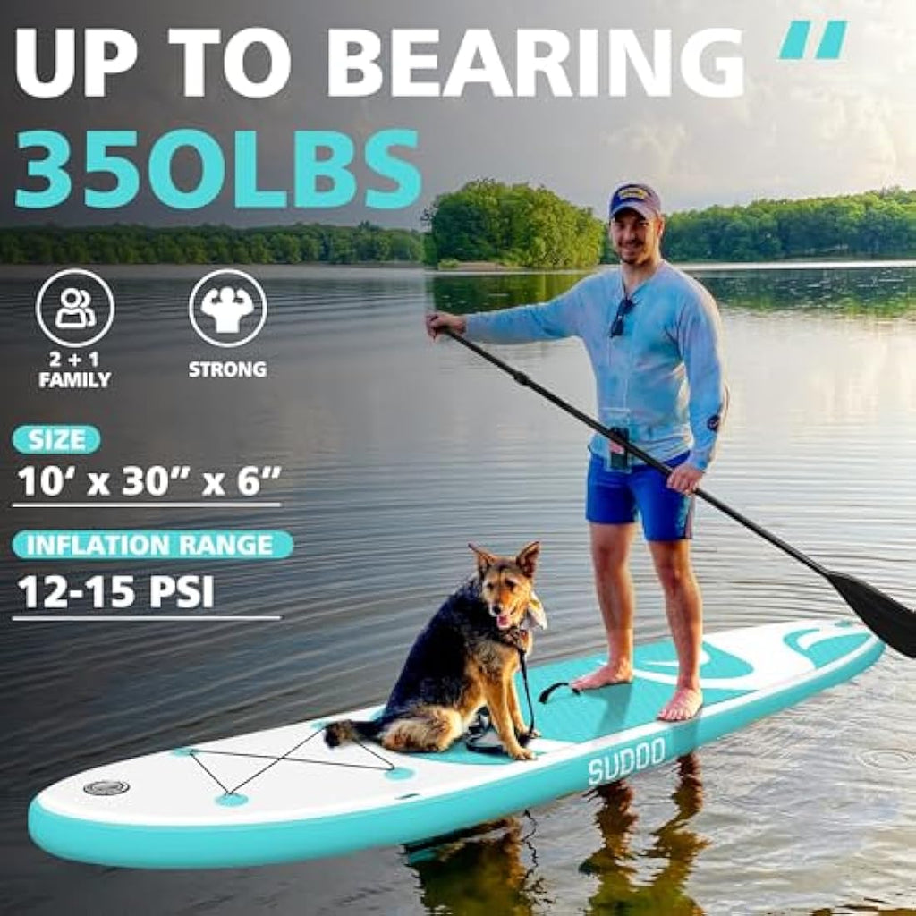 NO. 32 Inflatable Stand Up Paddle Board – 10' Ultra-Light SUP Kit