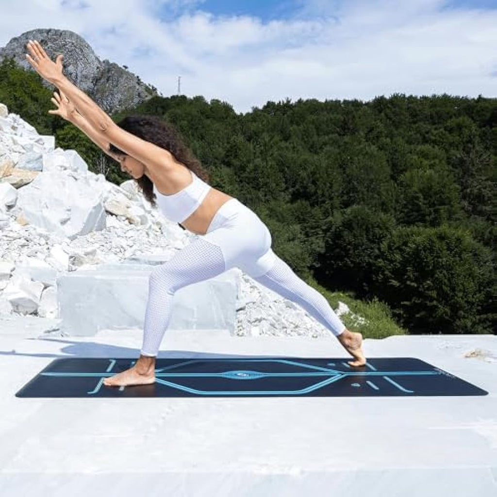 Liforme XL Yoga Mat – Non-Slip Eco-Friendly Mat with Alignment System