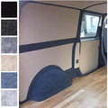 4-Way Stretch Van Lining Carpet & Trimfix - Ocean Blue 2m x 2m