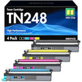 SODFACE TN248XL Compatible Toner Cartridges for Brother MFC-L3740CDW | 4-Pack
