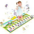 m zimoon Kids Piano Mat | 8 Instrument Musical Dance Floor Mat for Toddlers