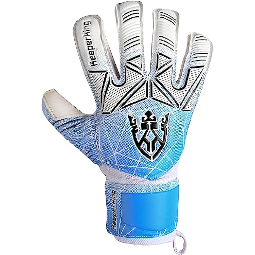 Keeperking Goalkeeper Gloves – Latex Grip with Finger Protection