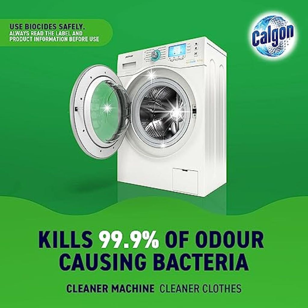 Calgon Antibacterial Washing Machine Cleaner & Water Softener Gel, 6x750ml