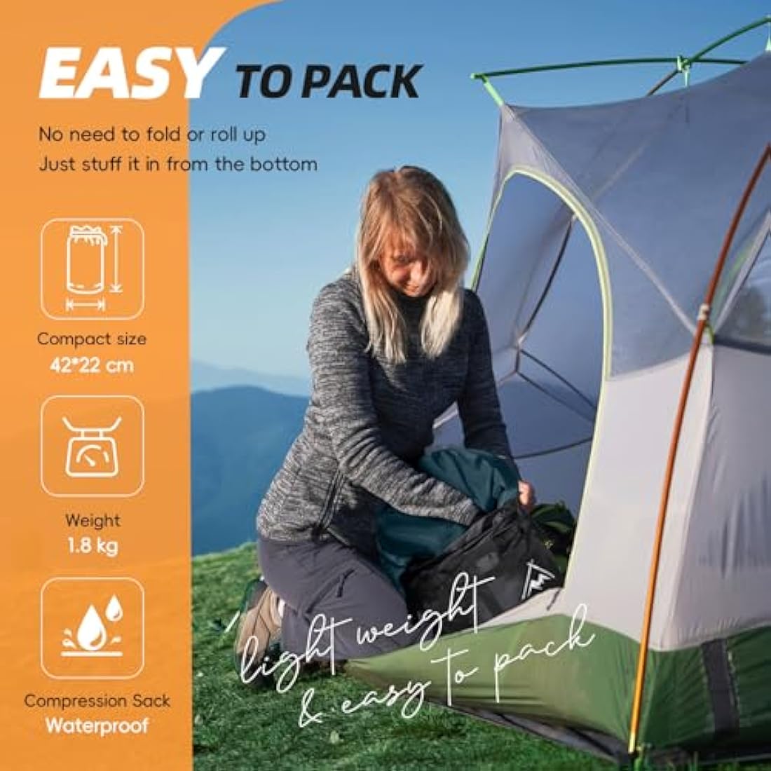 MEREZA XL Wide Sleeping Bag | Big and Tall 3-4 Season Cold Weather Gear