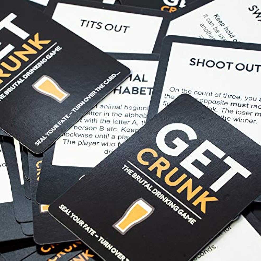 Get Crunk Extreme Volume 3: Adult Drinking Card Game - 110 Cards