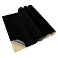 YOUNTHYE 3PCS Black Self Adhesive Felt Fabric | 40cm x 4.4m Velvet Sheets