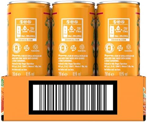 Tanqueray Flor de Sevilla Gin & Tonic Cans | 12 x 250ml Ready to Drink