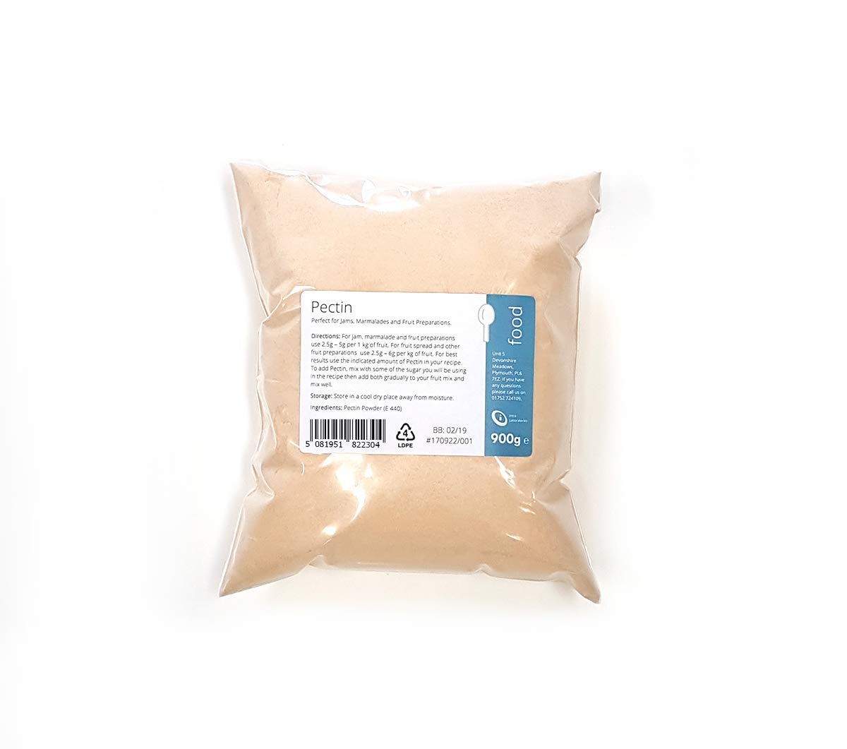 Jolof Store Pectin Powder 900g – Food Grade Gelling Agent for Jams & Jelly