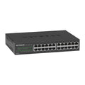 NETGEAR GS324 24-Port Gigabit Ethernet Switch | Silent Desktop Mount