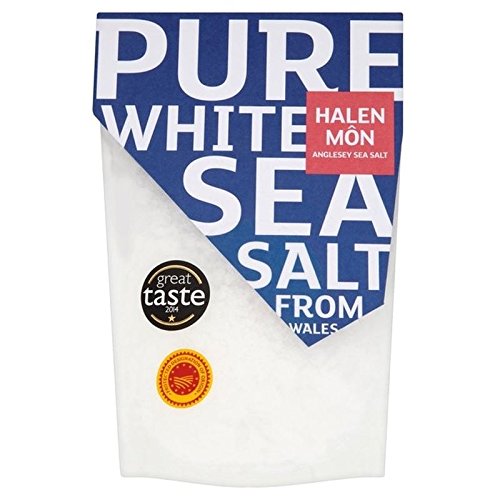 Halen Mon Pure Sea Salt PDO - Gourmet Finishing Salt, 100g (Pack of 2)