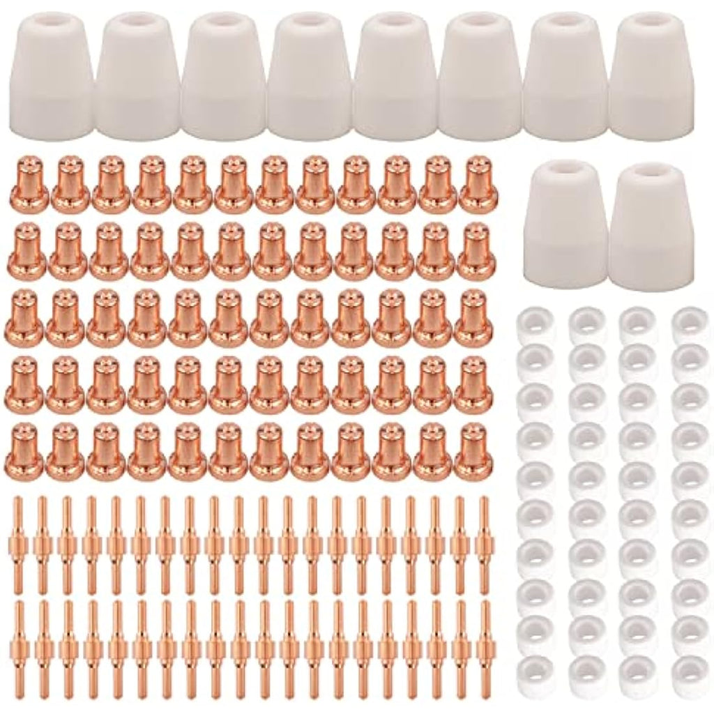 KERUE 150pcs PT-31 Plasma Cutting Consumables Kit for CUT-40 CUT-50D