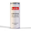 hubb Nitro Cold Brew Coffee - Single-Origin Arabica Black (12 x 250ml)