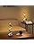 ELINKUME Modern Spiral LED Table Lamps | Set of 2 Dimmable Bedside Lights
