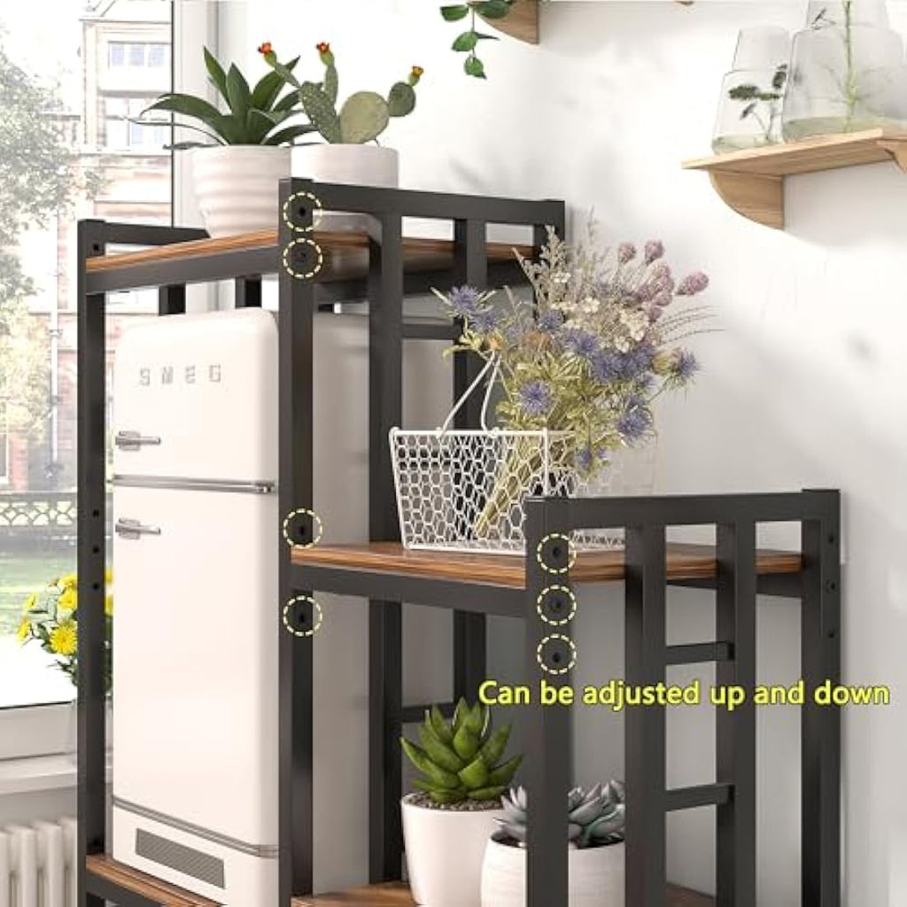 Jolof Store 6-Tier Kitchen Bakers Rack | Stainless Steel Utility Shelf