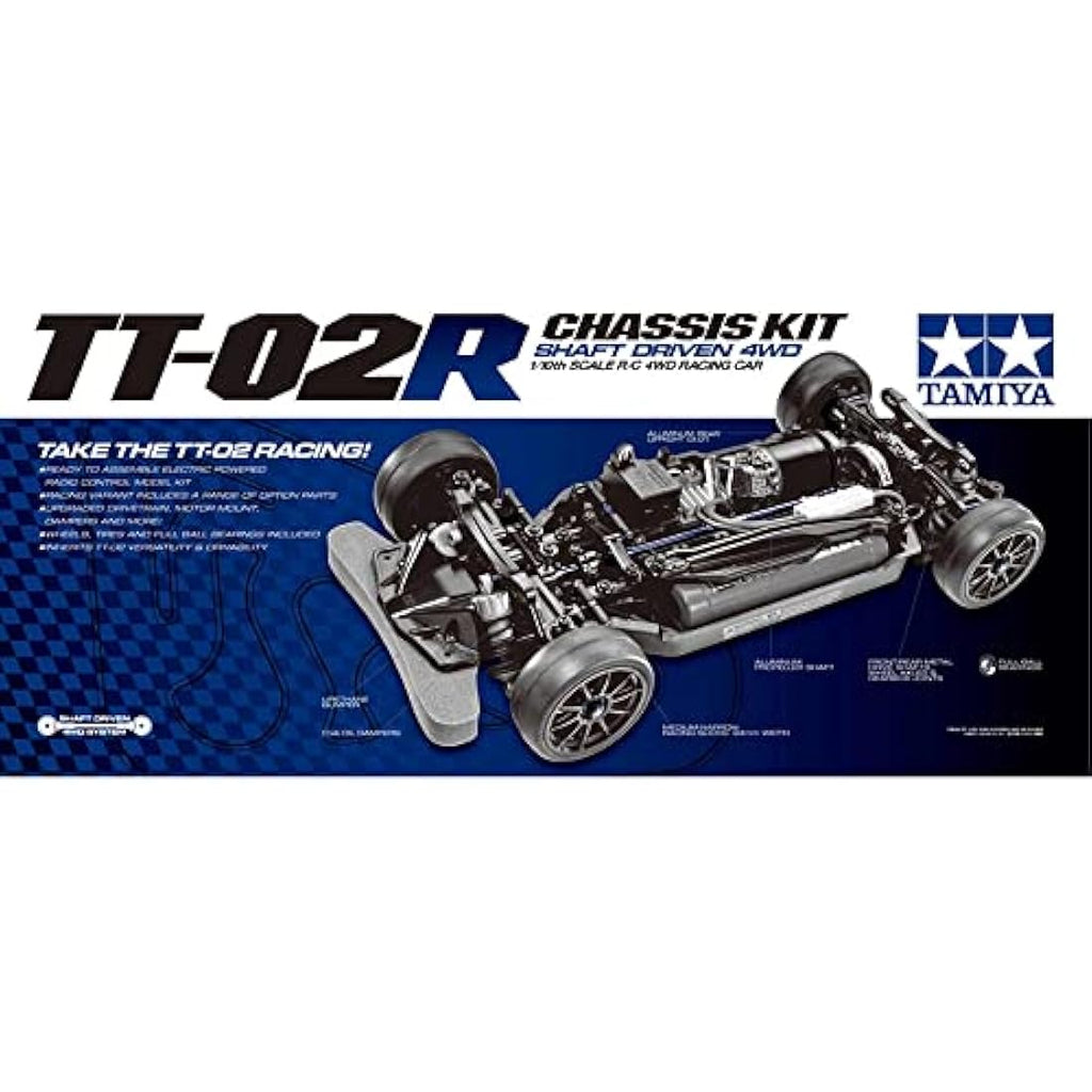 Tamiya TT-02R 1/10 RC Chassis Kit – High Performance Model Building