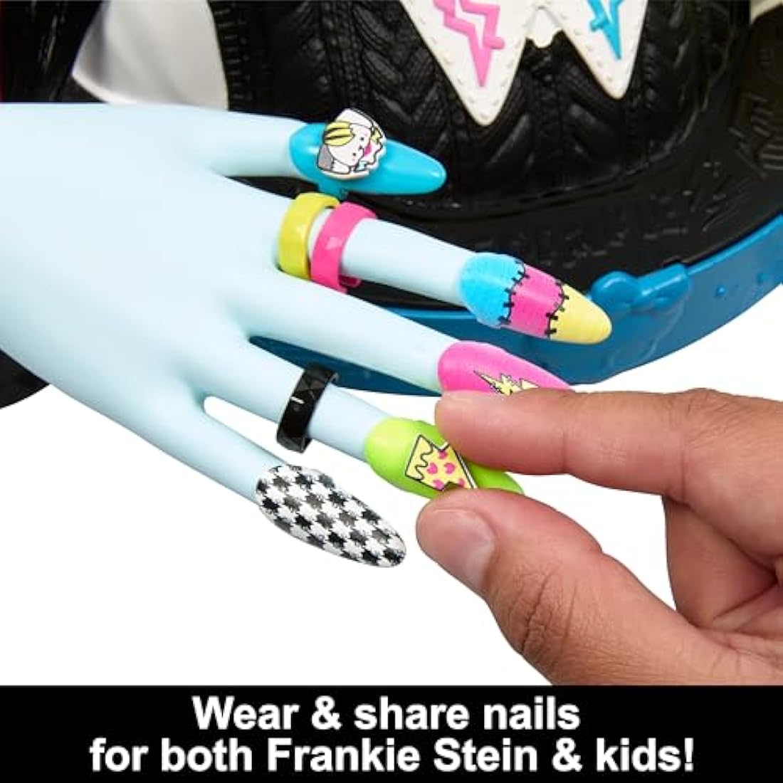 Monster High Frankie Stein Styling Head Doll - Hair Styling Toy Gift