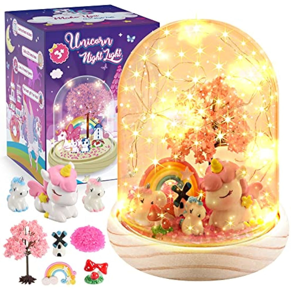 Jolof Store Unicorn Craft Kits – Handmade Creative Toys for Girls Age 3-9