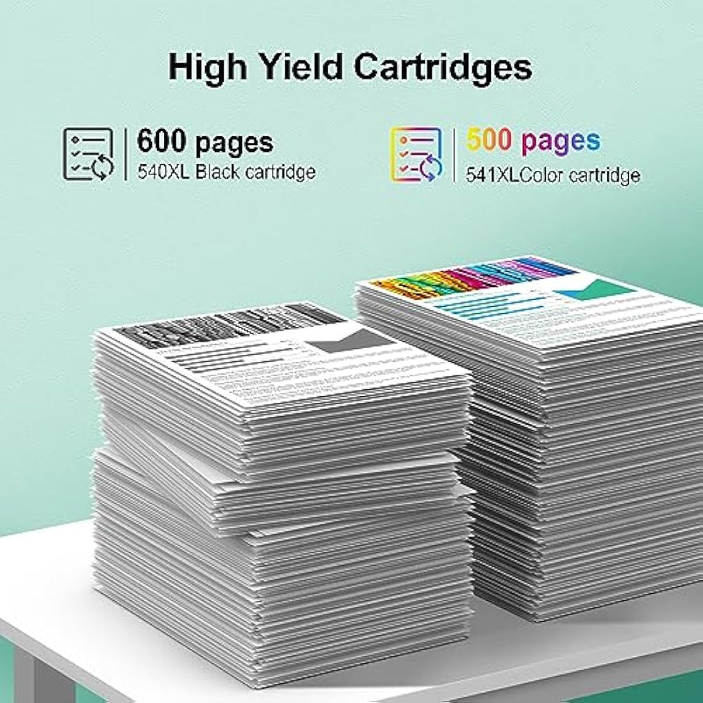Salols PG-540XL CL-541XL Ink Cartridges Twin Pack for Canon Pixma