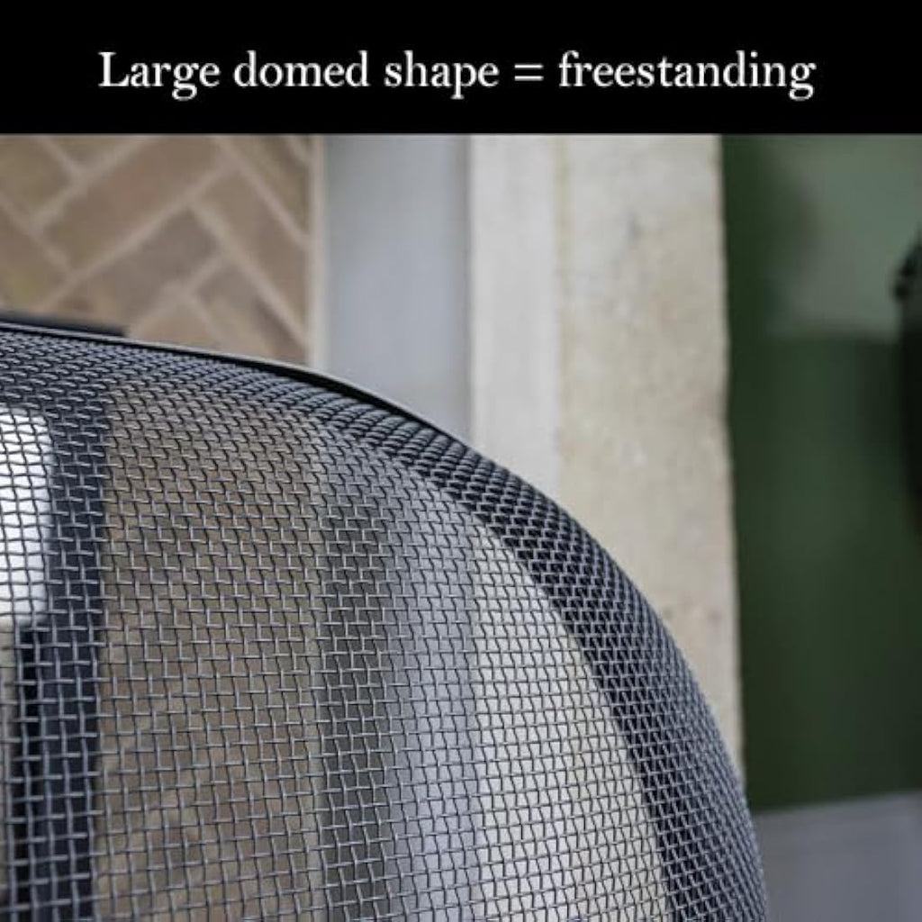 Jolof Store Black Cairngorn Spark Guard | Metal Fireplace Screen