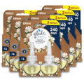 Glade Plug-In Air Freshener Refill | Sandalwood & Jasmine | 12-Pack