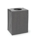 Brabantia Rectangular Laundry Bag – 55L Foldable Hamper in Pepper