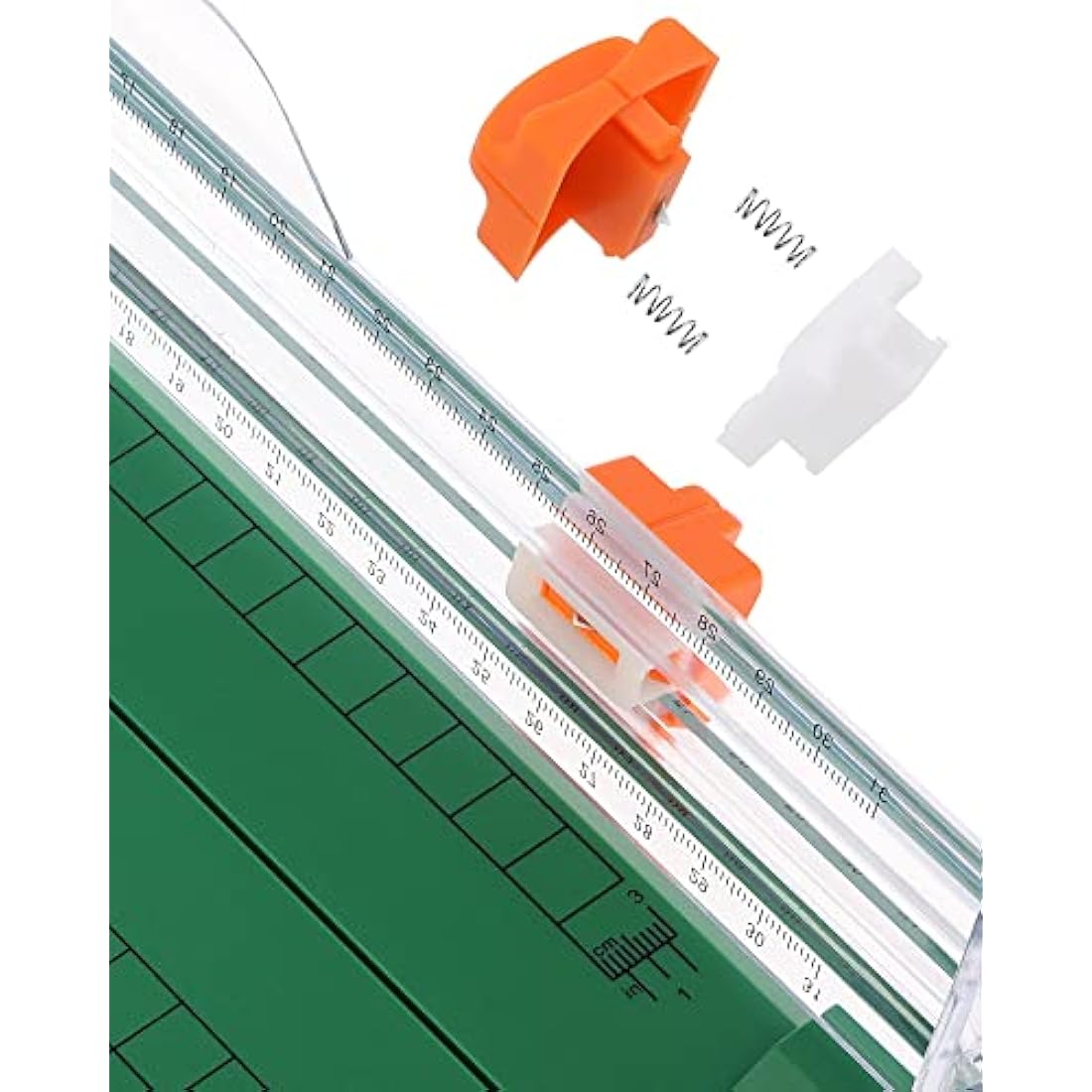Firbon 12 Inch Titanium Paper Trimmer – Green A4 Cutter for Scrapbooking