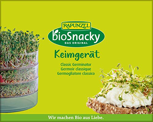 Rapunzel BioSnacky Germinator – 3-Tier Seed Sprouter for Organic Sprouts