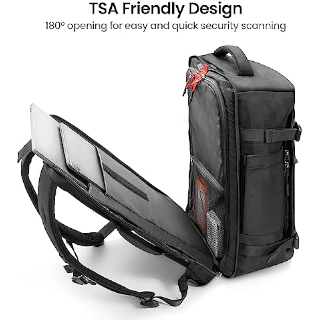 tomtoc 40L Travel Backpack | TSA Approved 17.3 Inch Laptop Rucksack